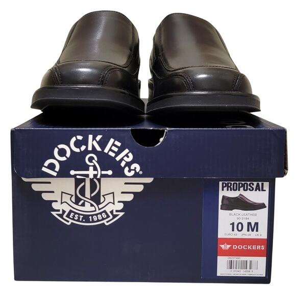 Dockers Men Proposal Bicycle Toe Slip On Dress Loafer Size US 10M Black Leather main image 7